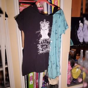 BN Japanese street style putumayo cat shirt